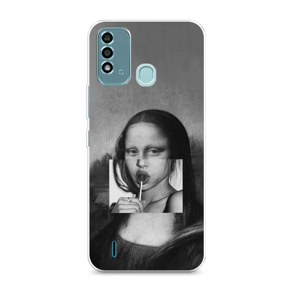 

Чехол Awog на Itel Vision 2S "Mona Lisa sucking lollipop", 3200650-9