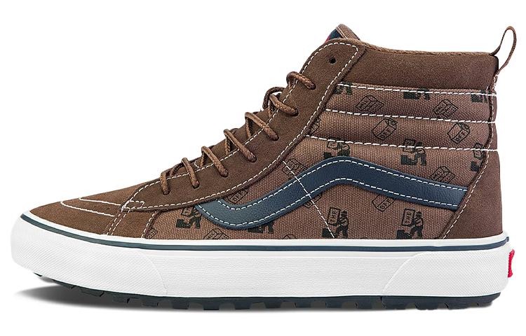 

Кеды унисекс Vans Kazuki x SK8 коричневые 40.5 EU, Коричневый, Kazuki x SK8