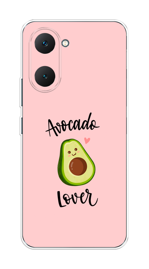 

Чехол на Vivo Y03 "Avocado lover", Розовый;зеленый, 2610450-1