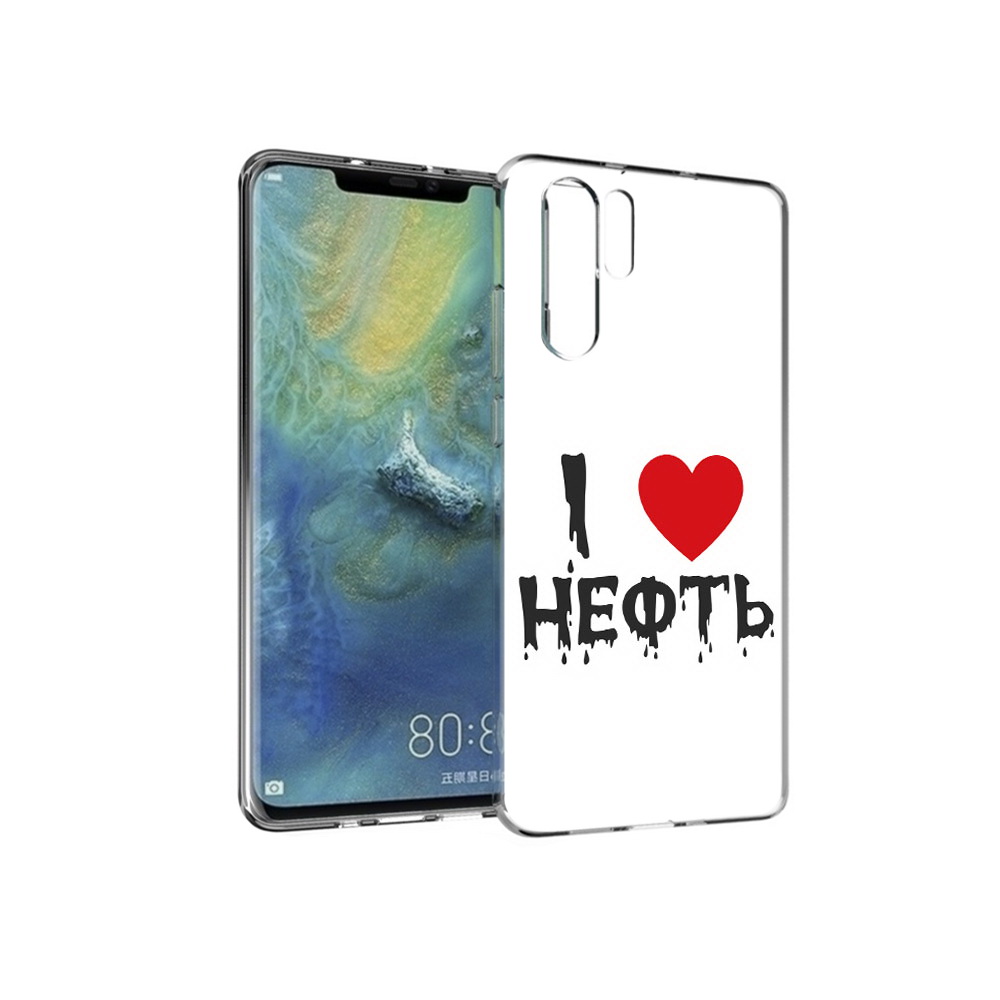

Чехол MyPads Tocco для Huawei P30 Pro нефть, Прозрачный, Tocco