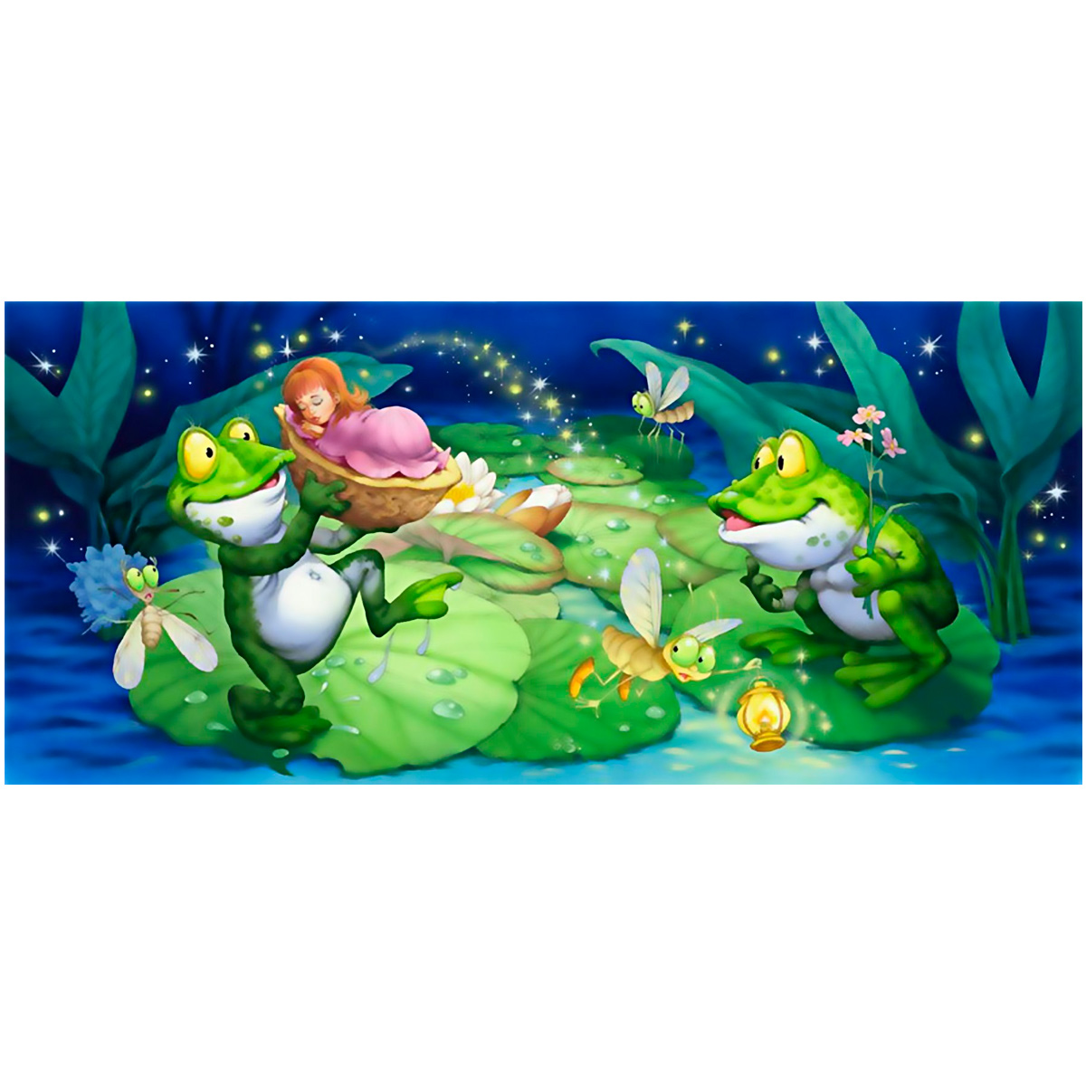 76003 Канва с рисунком Gluriya \'Сон\' 22*49 см