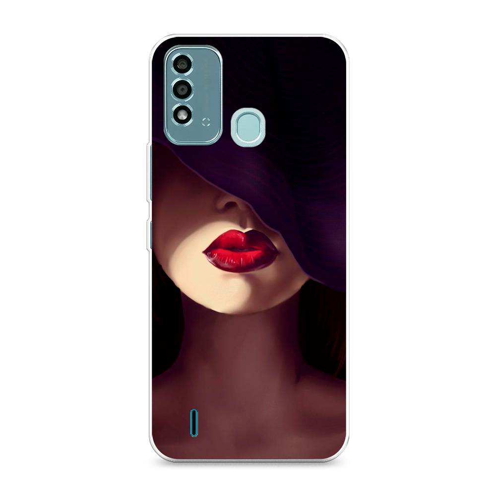 

Чехол Awog на Itel Vision 2S "Красные губы", 3200650-7