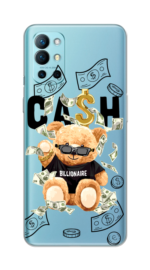 

Чехол на OnePlus 9R "Big cash", Черный;серый;бежевый, 151650-6