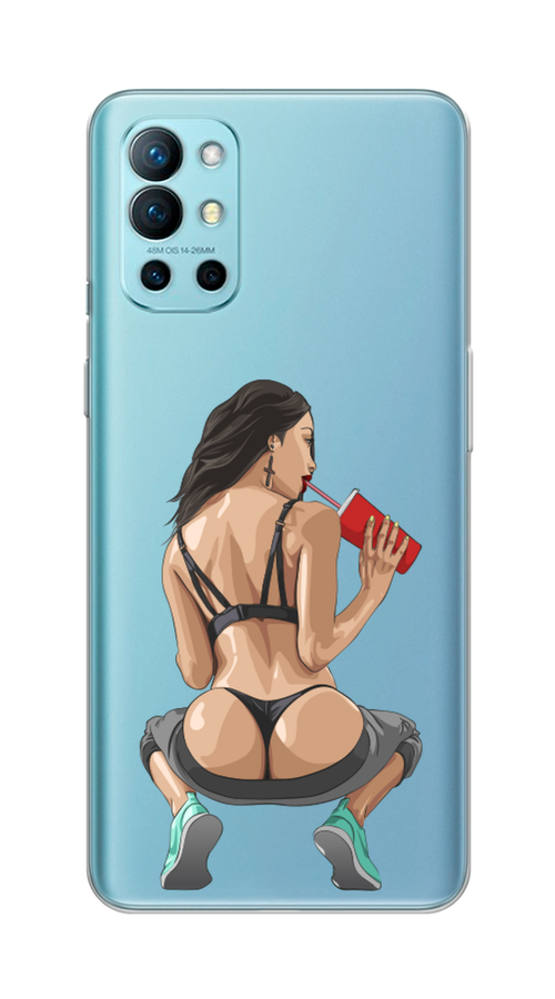 

Чехол на OnePlus 9R "Сочные булочки", Бежевый;красный;черный, 151650-6