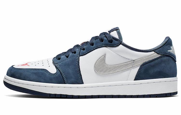 

Кеды унисекс Jordan Air Jordan 1 Sb Low Midnight Navy PU синие 41 EU, Синий, Air Jordan 1 Sb Low Midnight Navy PU