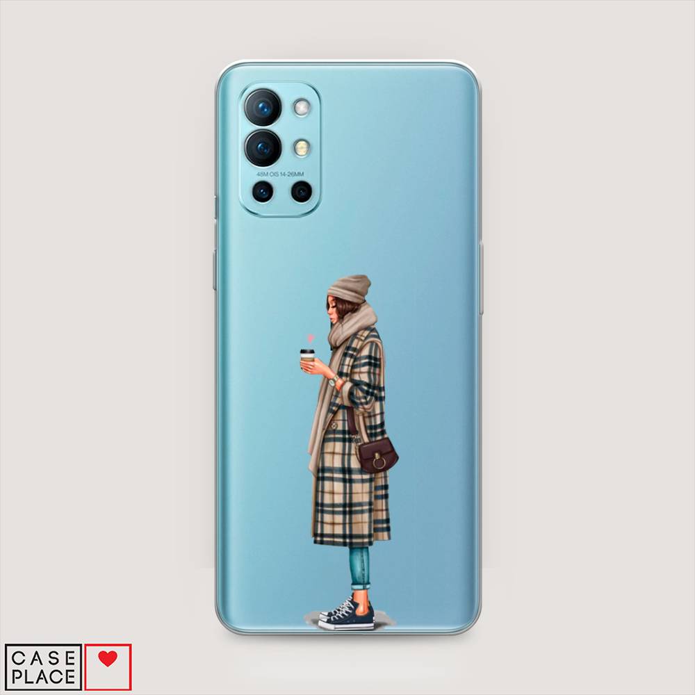 

Чехол на OnePlus 9R "Утренний кофе", Коричневый;бежевый, 151650-6