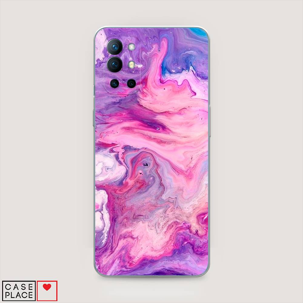 

Чехол на OnePlus 9R "Нежно-розовая абстракция", Розовый, 151650-3