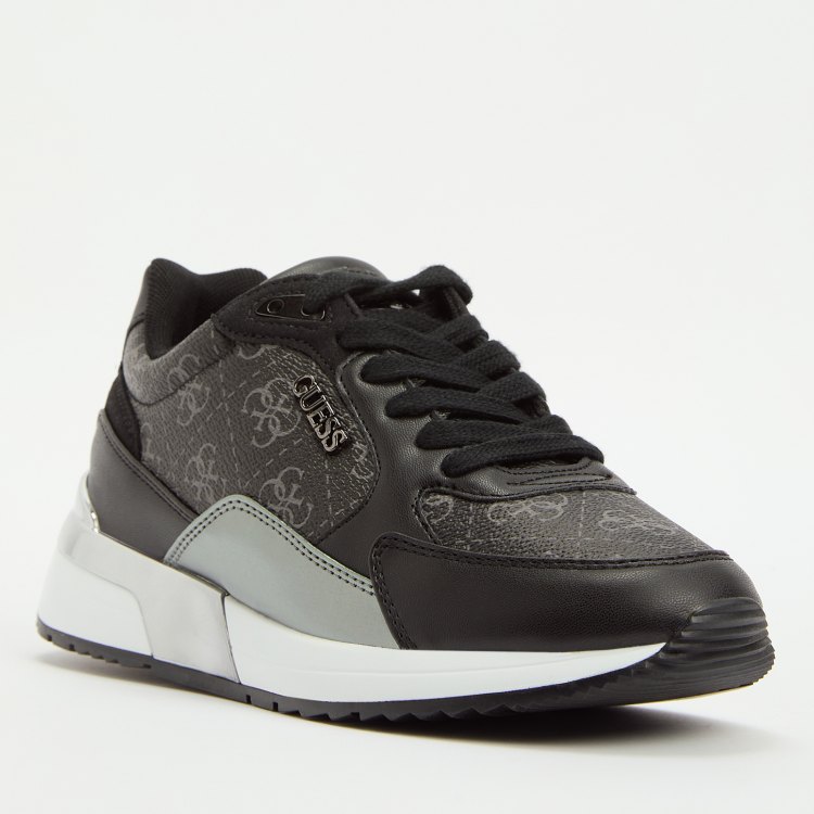 

Кроссовки женские Guess FLTMOXELE12 серые 37 EU, Серый, FLTMOXELE12