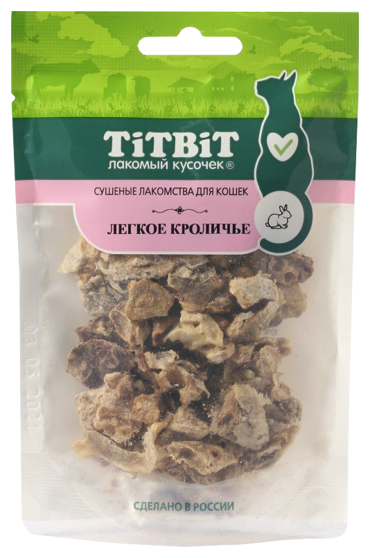 

Лакомство для кошек TitBit Легкое кроличье, 2 шт по 10 г