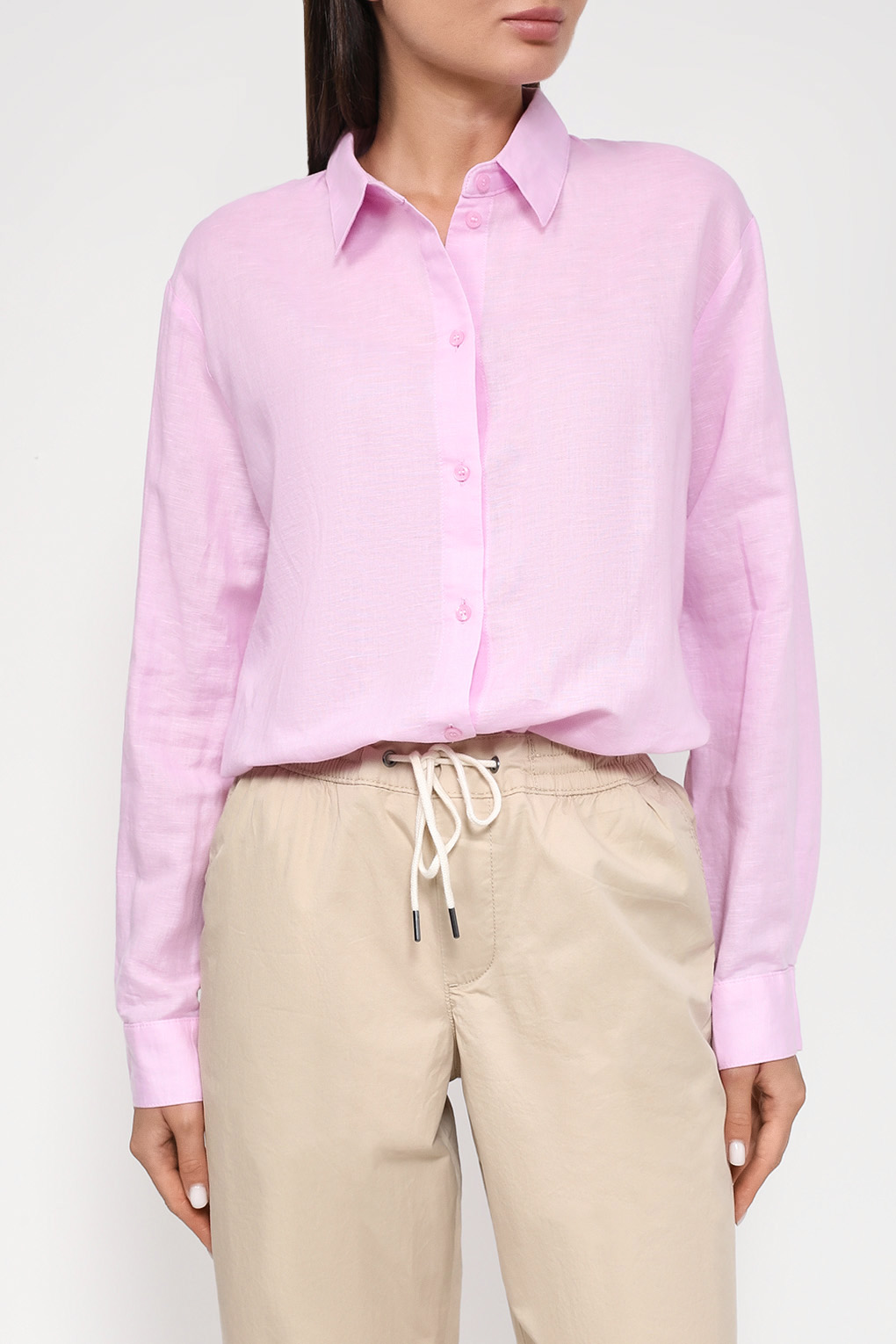 Рубашка женская Esprit Casual 993EE1F301 розовая L