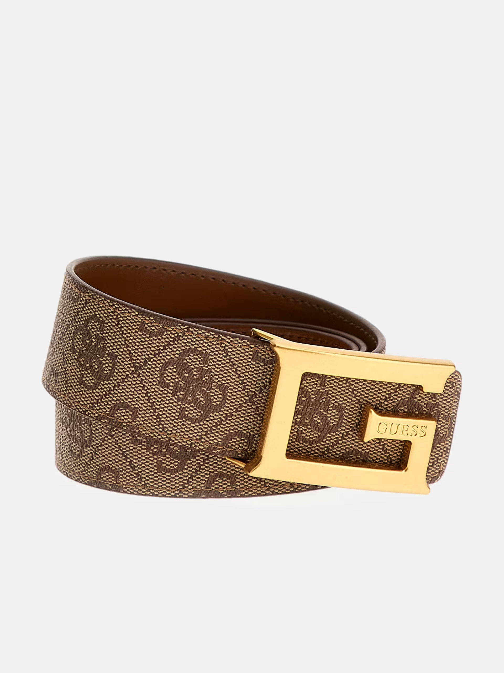 

Ремень женский Guess Noreen BW9153P4338 бежевый, 85 см, Noreen