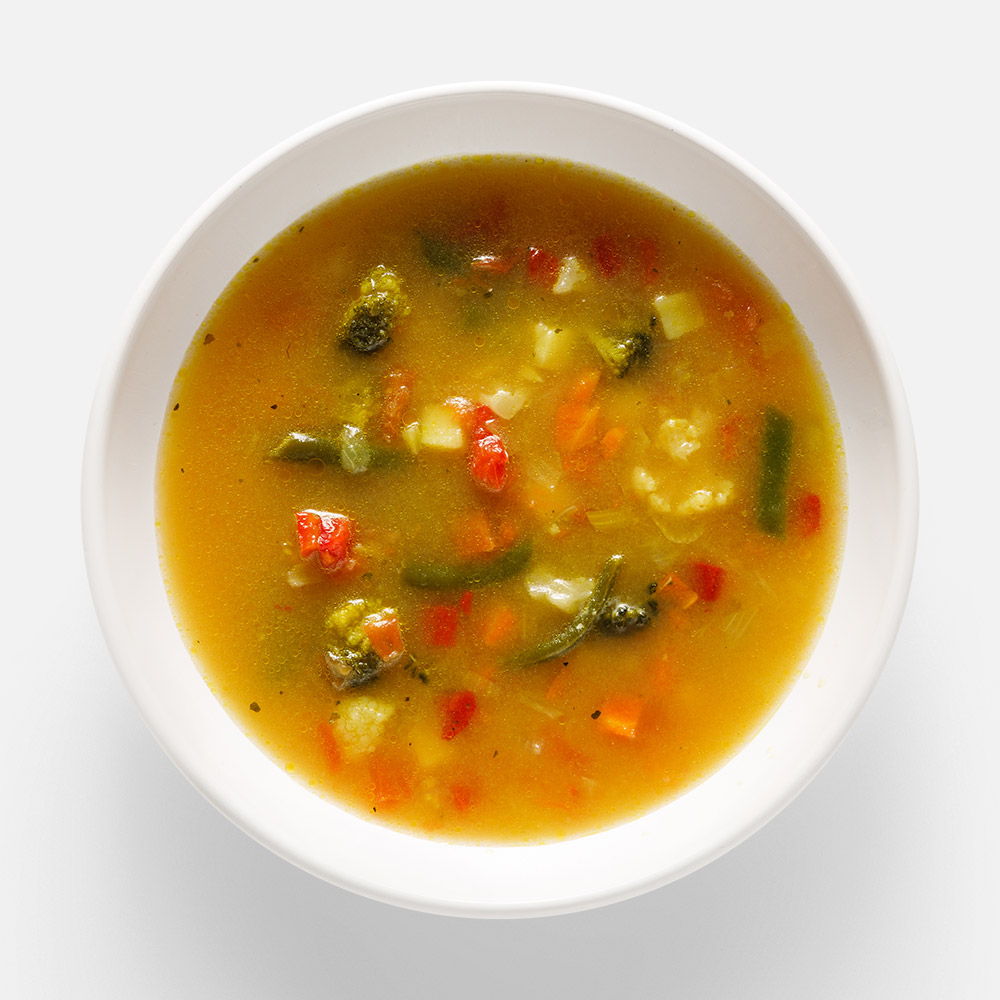 

Итальянский суп Самокат, с овощами и фасолью, 300 г