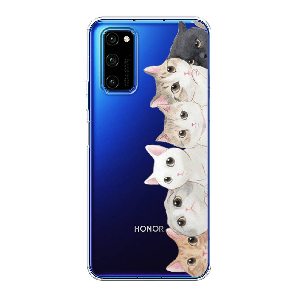 

Чехол Awog "Котики" для Honor View 30/View 30 Pro