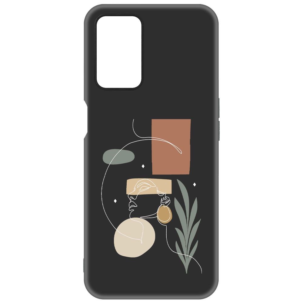 

Чехол-накладка Krutoff Soft Case Элегантность для Oppo A54 черный