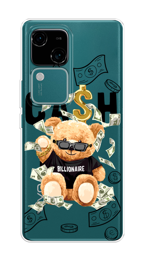 

Чехол на Vivo V30/S18 "Big cash", Черный;серый;бежевый, 2610250-1