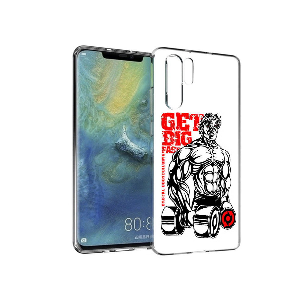 

Чехол MyPads Tocco для Huawei P30 Pro накаченное тело, Прозрачный, Tocco