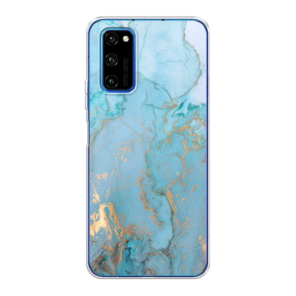

Чехол Awog "Голубой мрамор рисунок" для Honor View 30/View 30 Pro, 611350-3