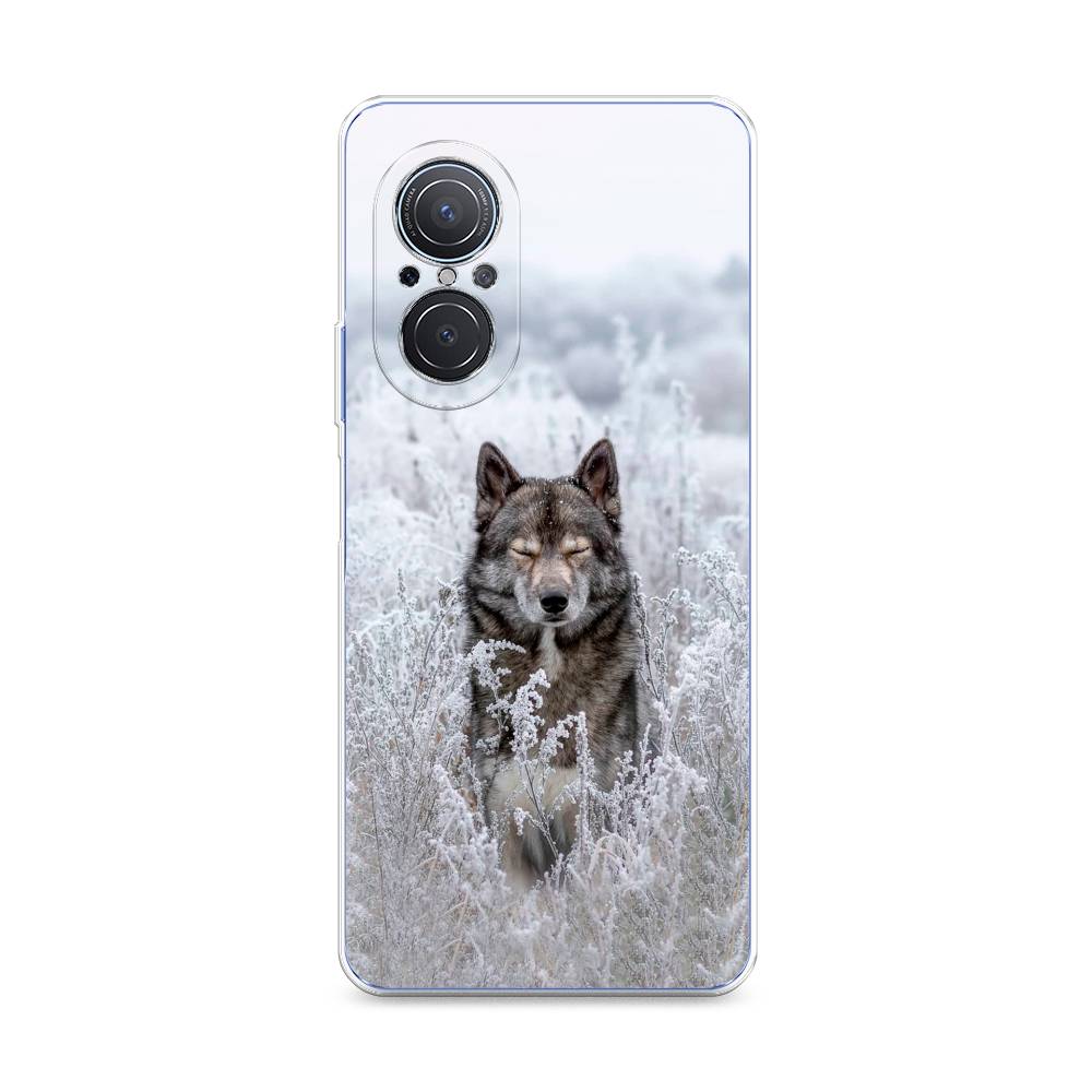 

Чехол Awog на Huawei Nova 9 SE "Волк в поле", Белый;черный, 6107250-1