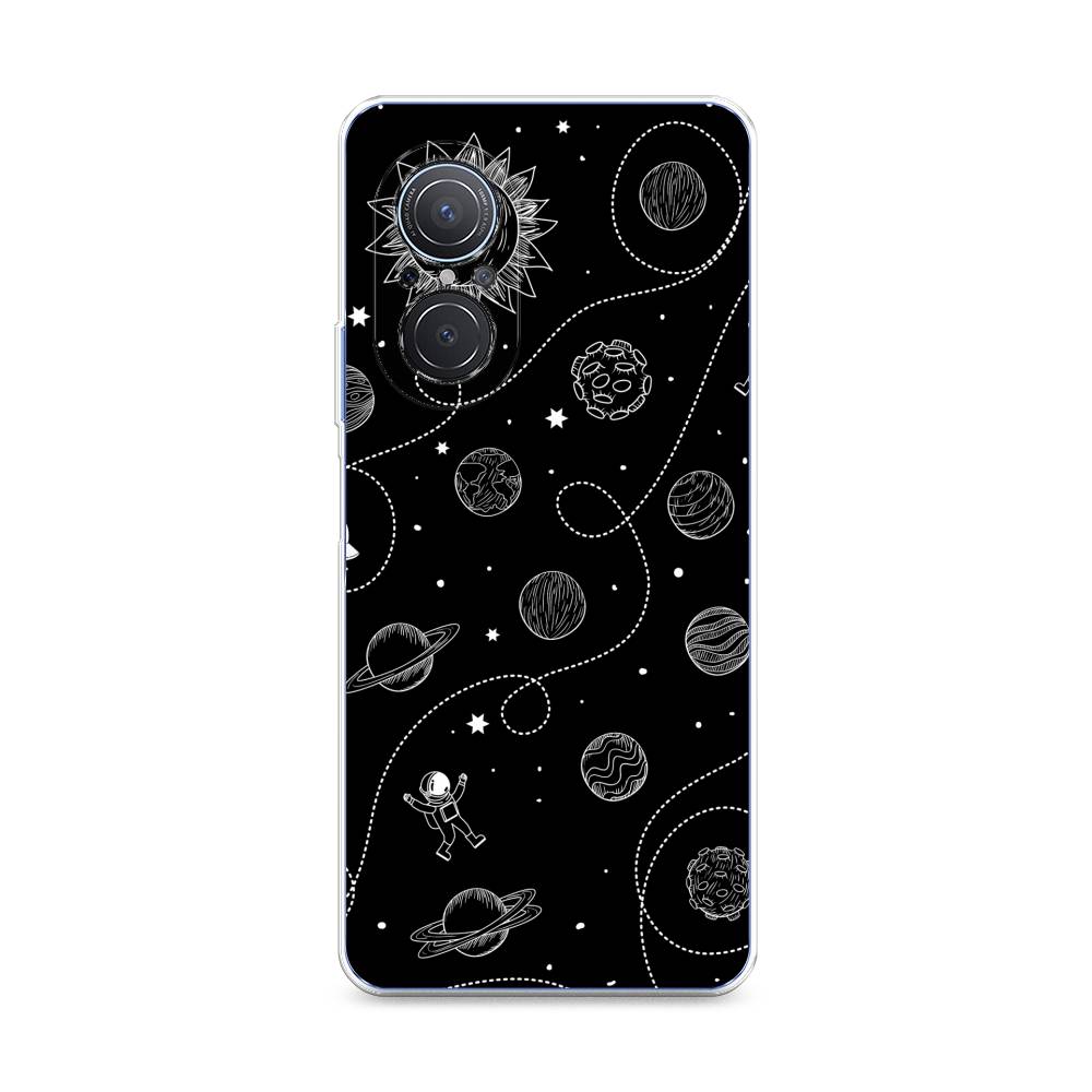 

Чехол Awog на Huawei Nova 9 SE "В невесомости", Бежевый, 6107250-4