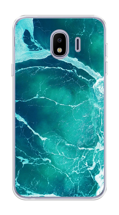 

Чехол Awog на Samsung Galaxy J4 "Изумрудный океан", Голубой;синий, 26450-4