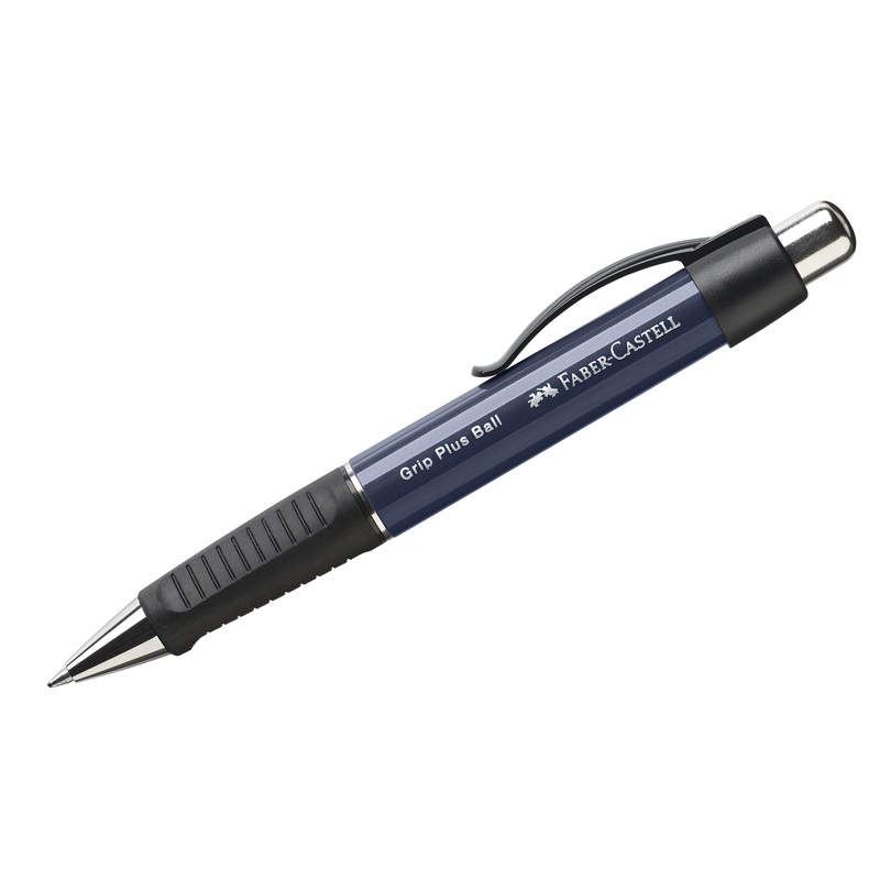 

Ручка шариковая автоматическая Faber-Castell Grip Plus Ball 0.7мм, синий цвет