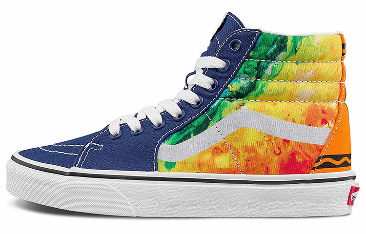 

Кеды унисекс Vans CRAYOLA x SK8 синие 38 EU, Синий, CRAYOLA x SK8