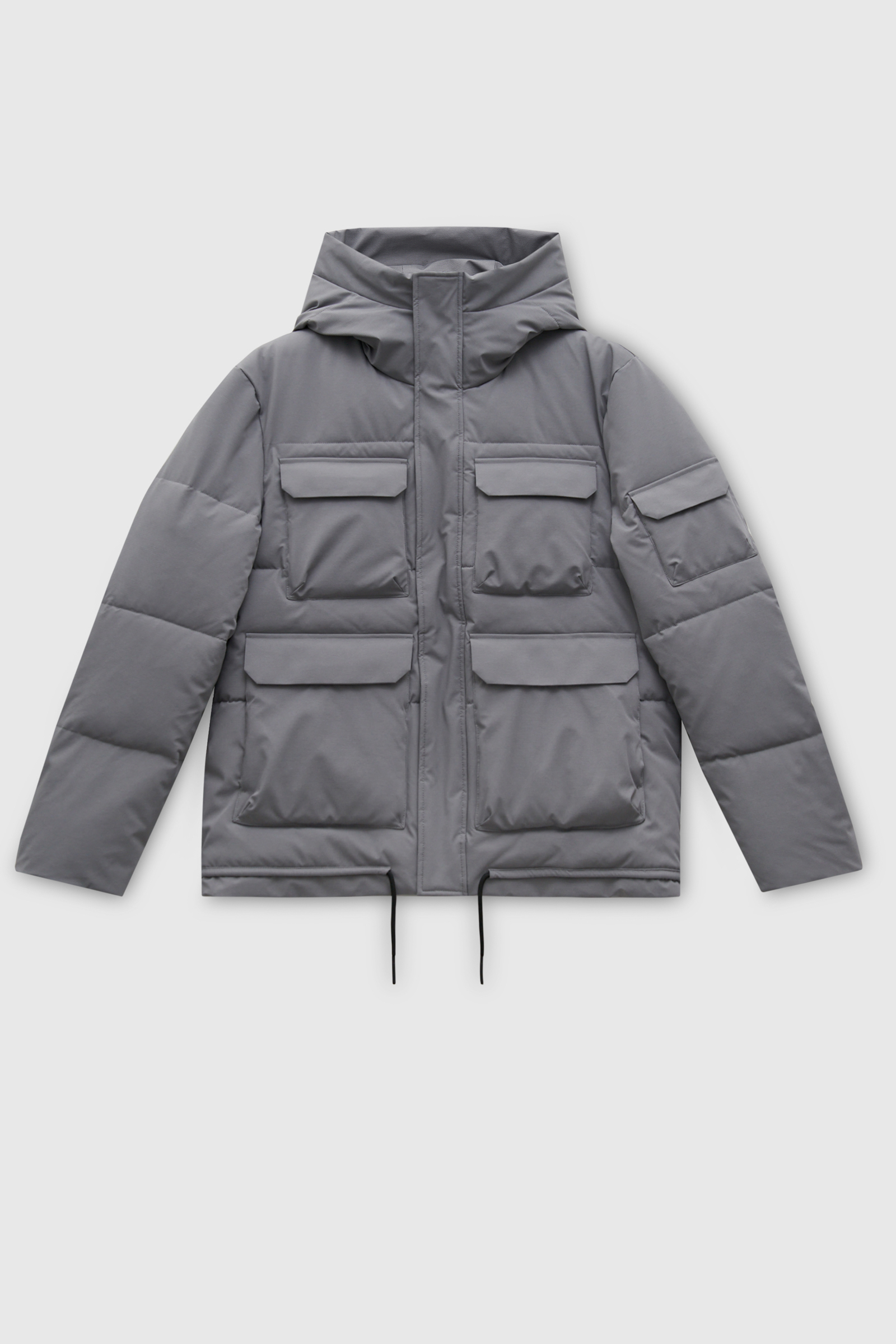 

Куртка мужская Finn Flare FAD21012 серая 2XL, Серый, FAD21012
