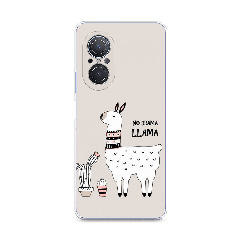 

Чехол Awog на Huawei Nova 9 SE "No drama LLama", Бежевый;серый;белый, 6107250-2