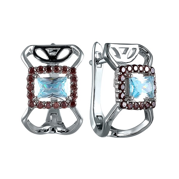 

Серьги из серебра с фианитом Element47 00358E_SR_001_WG, 00358E_SR_001_WG