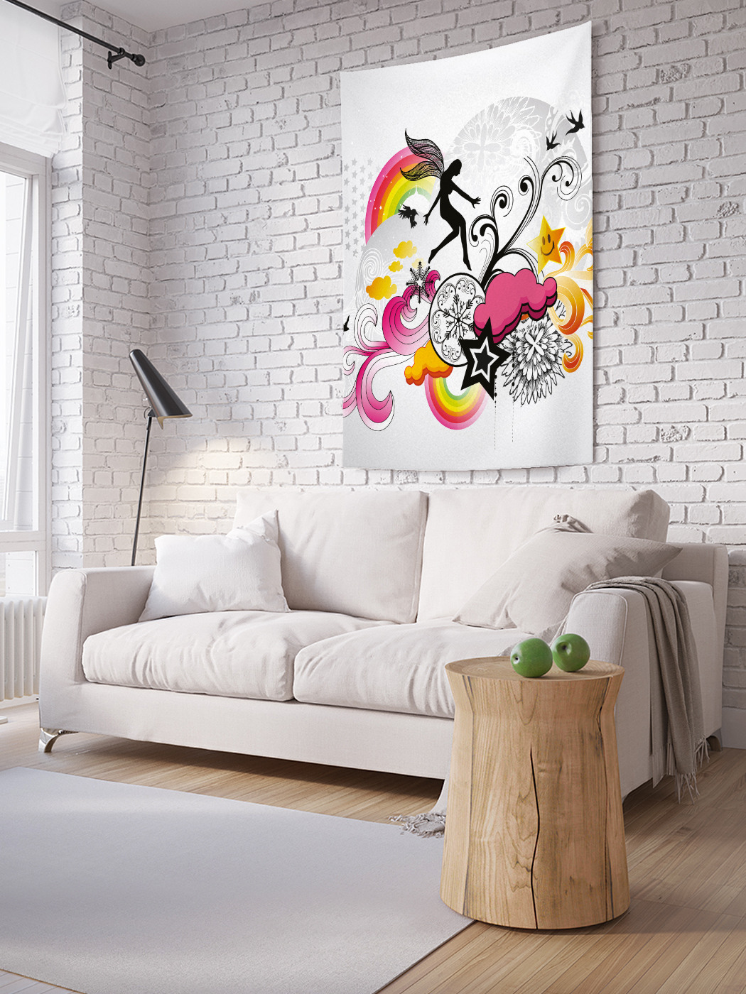 

Вертикальное фотопанно на стену JoyArty Сказочная фея 150x200 см, Сказочная фея