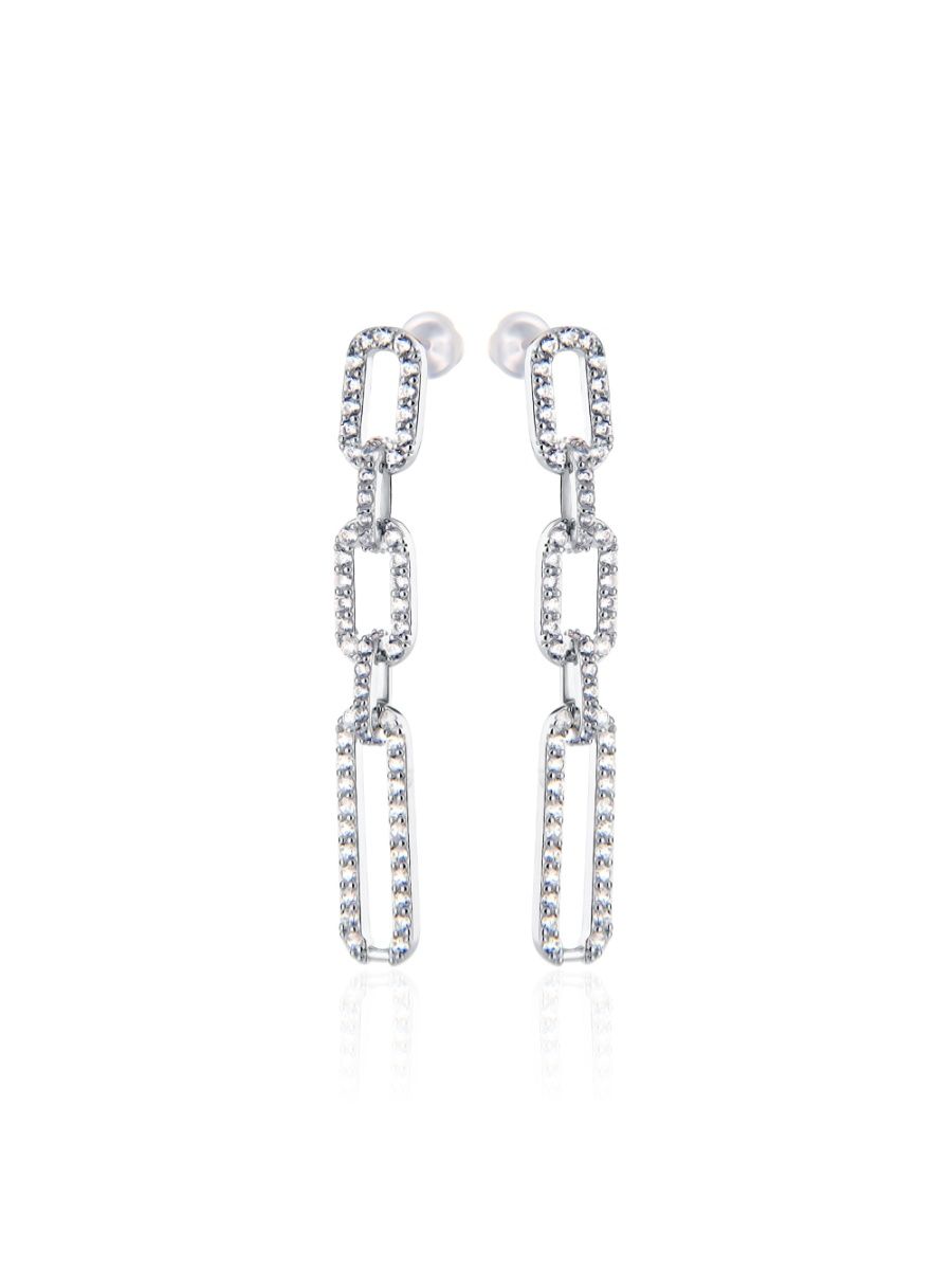 

Серьги из серебра TEO MAORI 8E59480401-Rd, фианит, 8E59480401-Rd