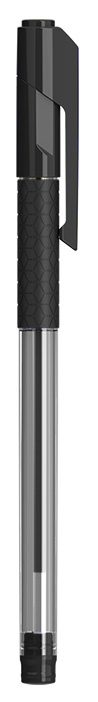 

Ручка шариковая Deli Arrow EQ01620 0,7 мм черные чернила резиновая манжета