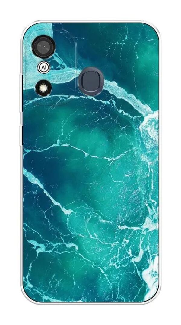 

Чехол Awog на Itel A27 "Изумрудный океан", Разноцветный, 3200450-4