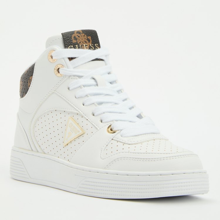 

Кеды женские Guess FLTDSZFAL12 белые 36 EU, Белый, FLTDSZFAL12