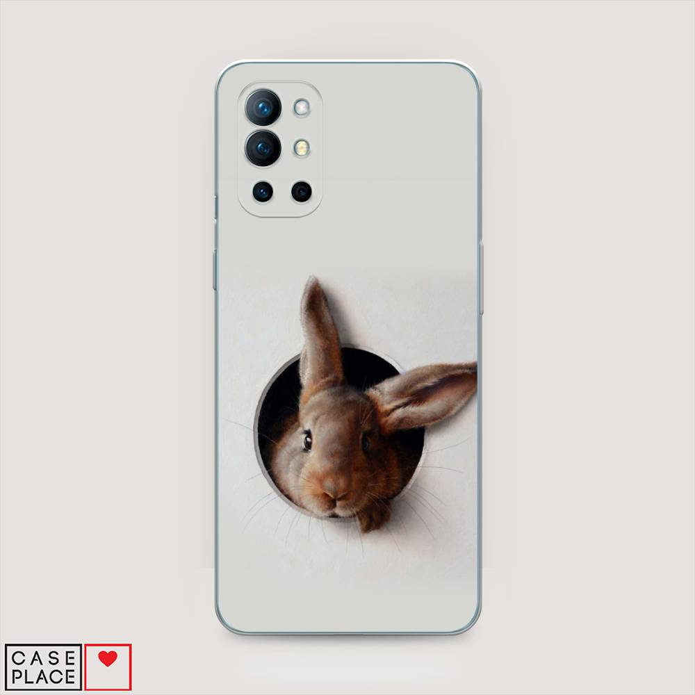 

Чехол на OnePlus 9R "Любопытный кролик", Серый;коричневый, 151650-1