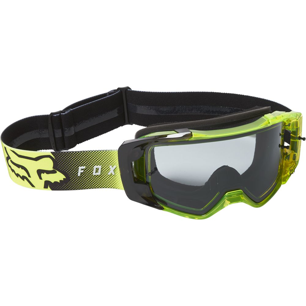 Очки кроссовые Fox Vue Riet Goggle Flow Yellow