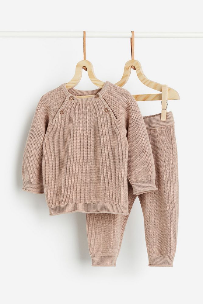 

Костюм повседневный детский H&M 0731568, бежевый, 62, 0731568