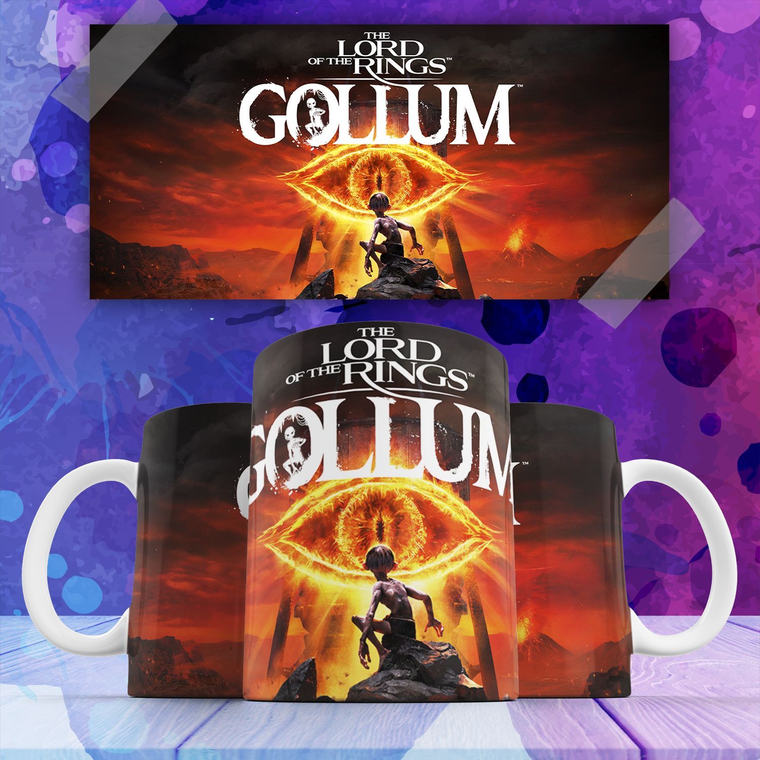 

Кружка игра The Lord Of The Rings Gollum Голлум 330 мл