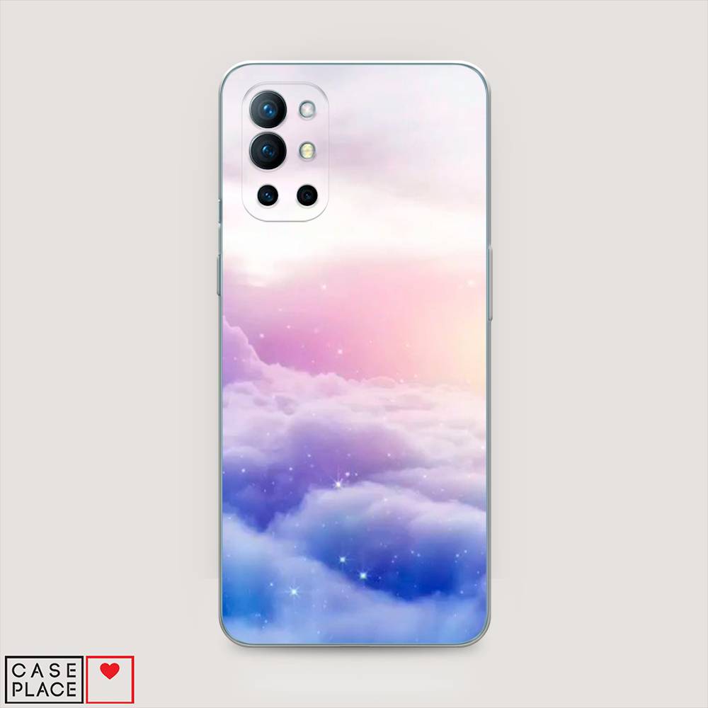 

Чехол на OnePlus 9R "Небеса", Голубой;белый;розовый, 151650-2