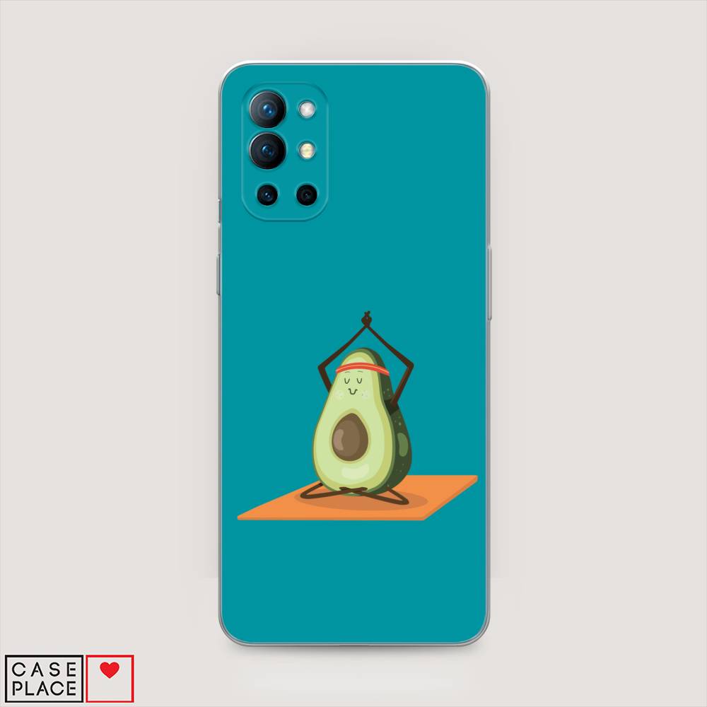 

Чехол на OnePlus 9R "Расслабься с авокадо", Голубой, 151650-6