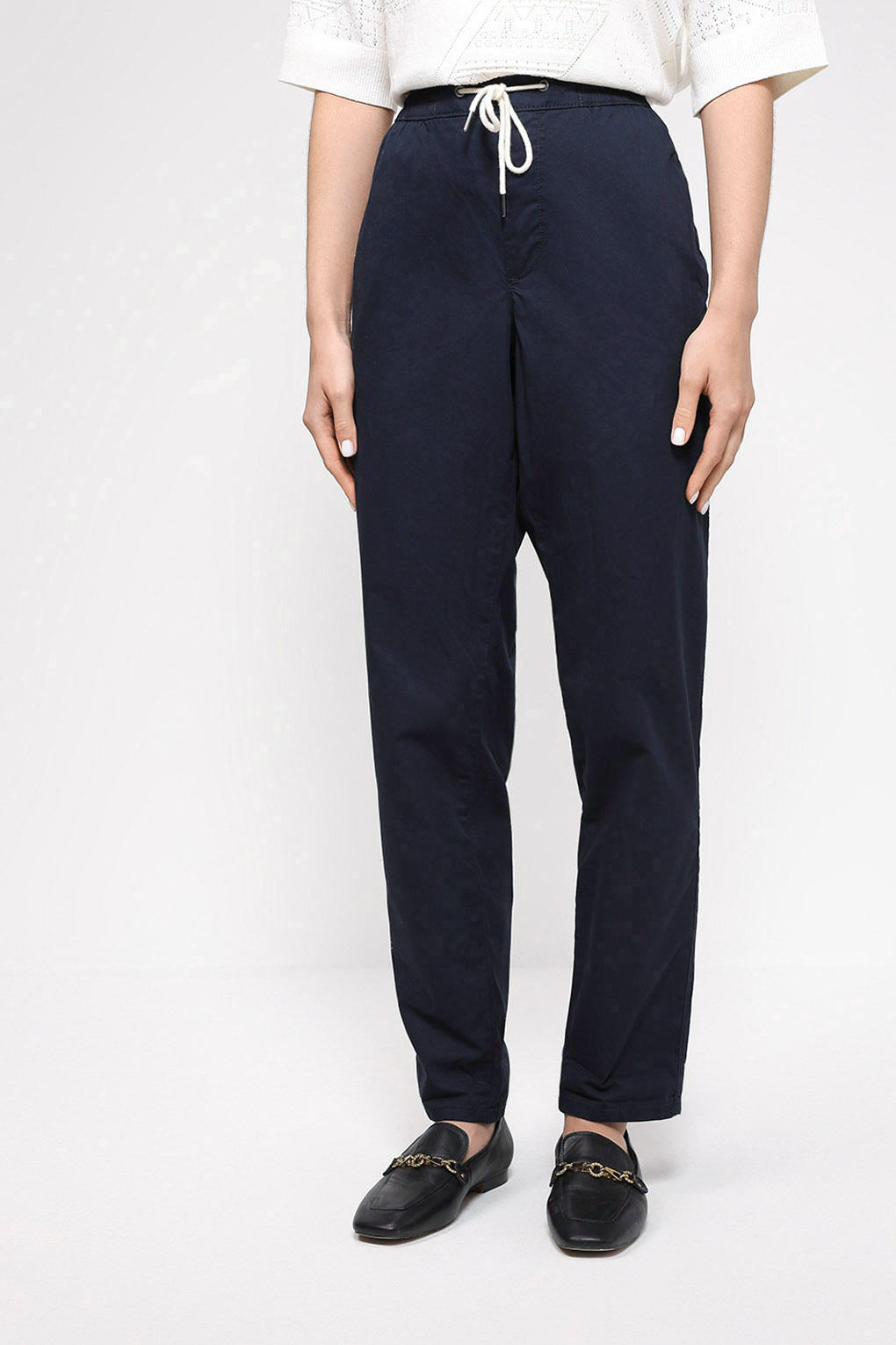 

Брюки женские Esprit Casual 993EE1B321 синие 44, Синий, 993EE1B321