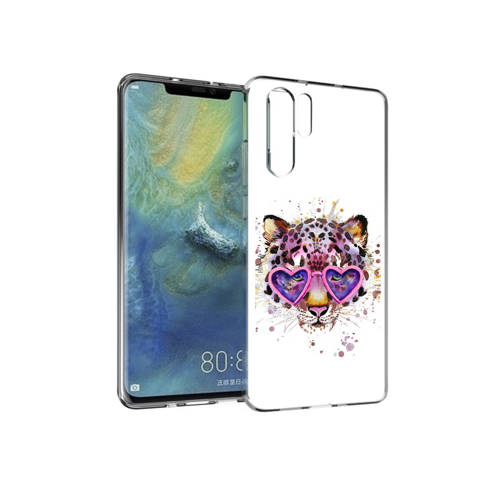 Чехол MyPads Tocco для Huawei P30 Pro модный леопард