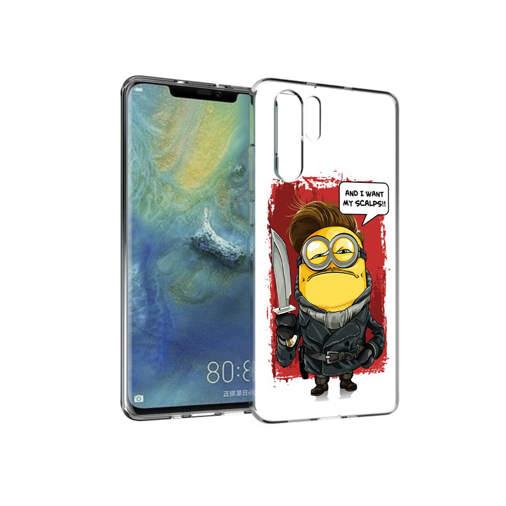

Чехол MyPads Tocco для Huawei P30 Pro миньон убийца, Прозрачный, Tocco