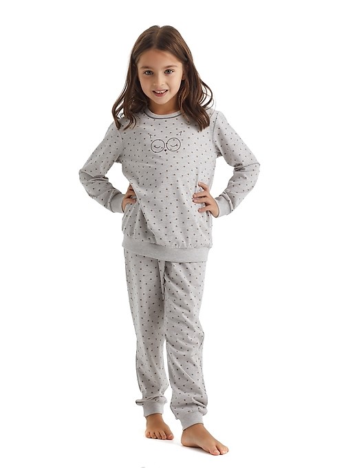 Пижама детская BlackSpade BS60344, бежевый меланж, 104