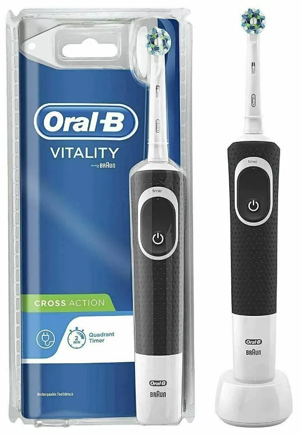 Braun pro timer. Электрическая зубная щетка oral-b Vitality 100 CROSSACTION, Black. Зубная щетка орал би Виталити 100. Электрическая зубная щетка oral-b Black Vitality 100. Щетка Браун орал би Виталити.