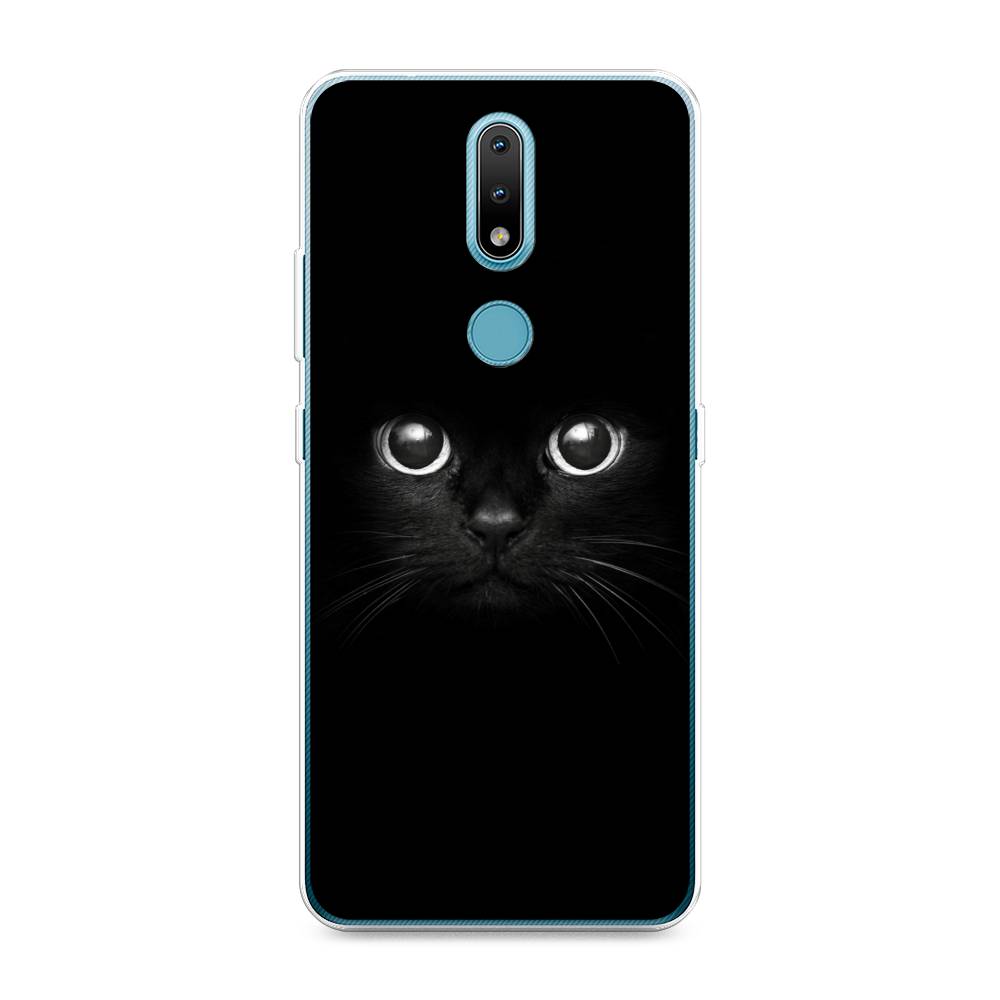 

Чехол Awog на Nokia 2.4 / Нокиа 2.4 "Взгляд черной кошки", Черный, 123850-1