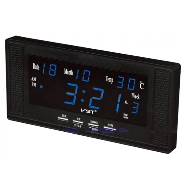 

Настольные часы VST729W-/М1-черный-VST729W-синий, VST729W-
