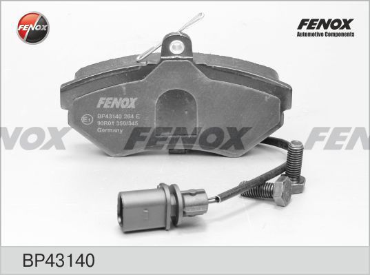 

Тормозные колодки FENOX передние дисковые для Audi A4/Volkswagen Passat 1996- BP43140