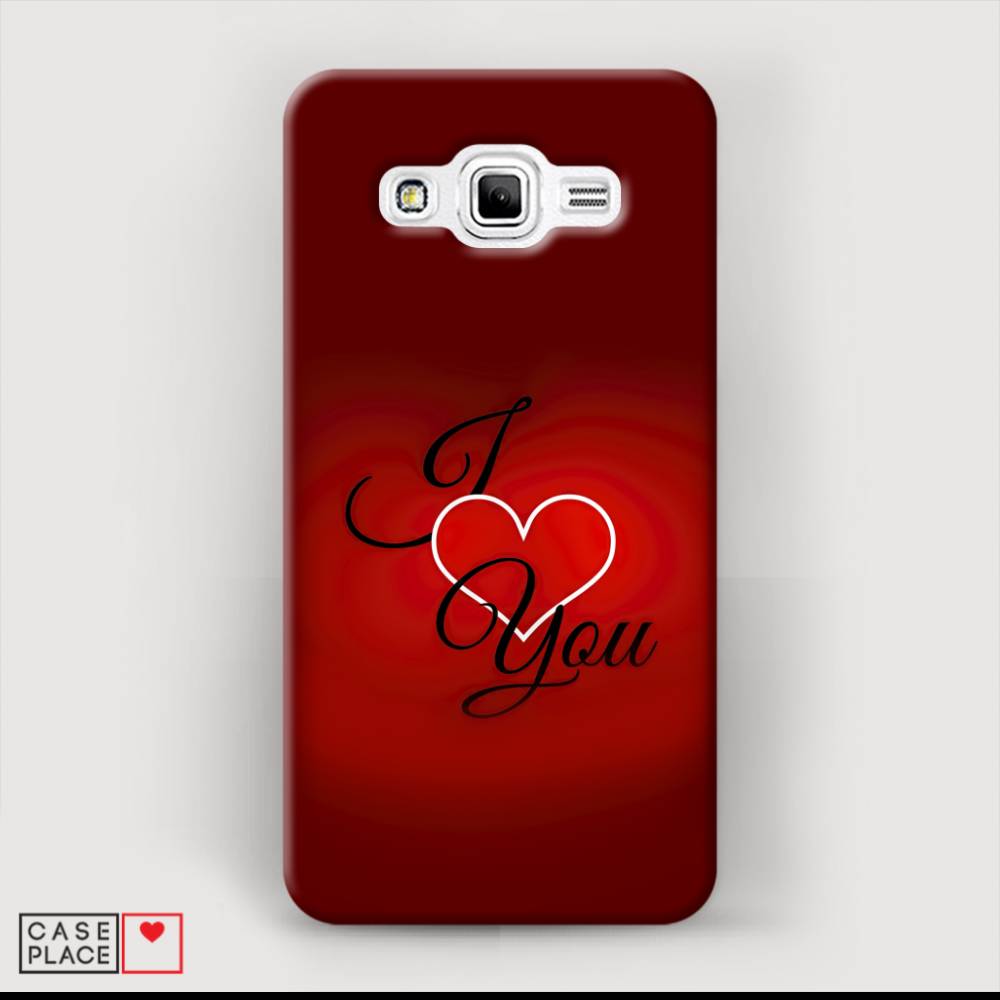 

Чехол Awog "I love you 3" для Samsung Galaxy J2 Prime 2016, 22320-5