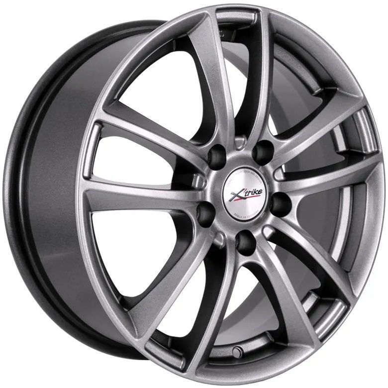 

Колесный диск X'trike X-116M 6.5x16 ET38 5x105 D56.6 HSB, 77466 литой серый, X-116M